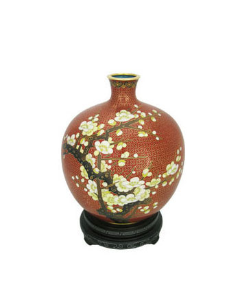 傲骨含香系列景泰藍(lán)花瓶