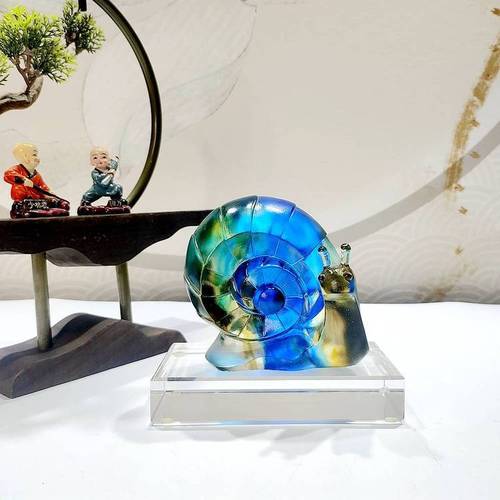 工廠展開工藝古法脫蠟燒制工藝品材質古法琉璃包裝禮盒包裝產品編號bh